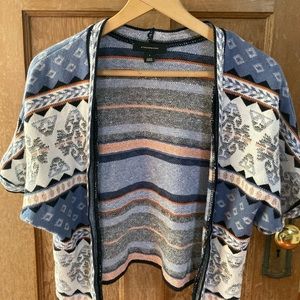 Short sleeve cardigan